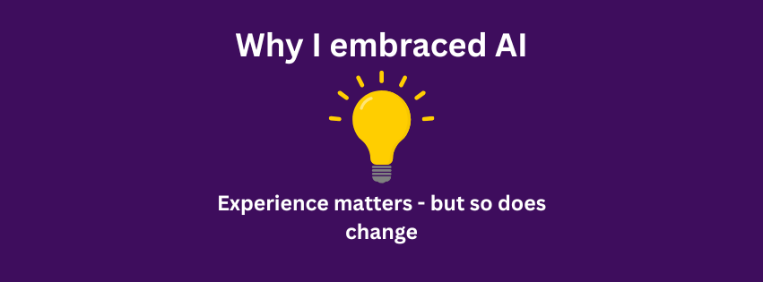 Why I embraced AI - Richard Taylor Consultancy